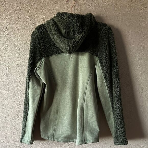 Life Integrity Earth Women's Green Hooded Sweater - Picture 10 of 10